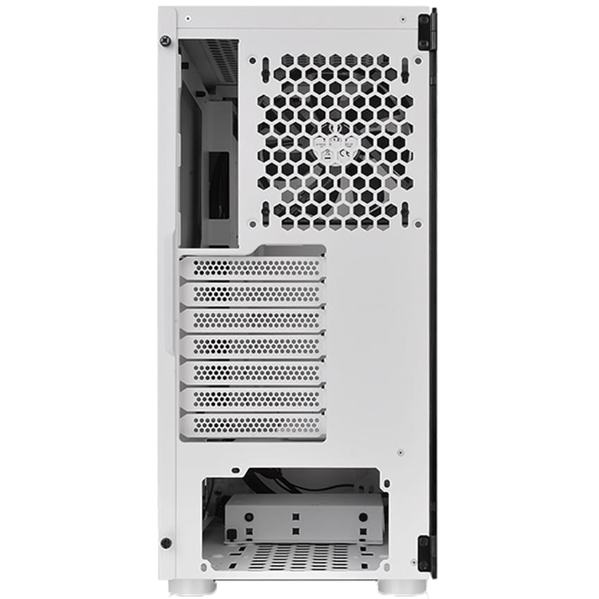 Gabinete Thermaltake H200 Tg Snow Edition 1 Fans Blanco Atx Mid Tower